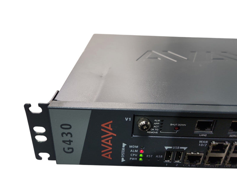 Avaya G430 Media Gateway w/ Modules: S8300, MM710B, MM711, READ