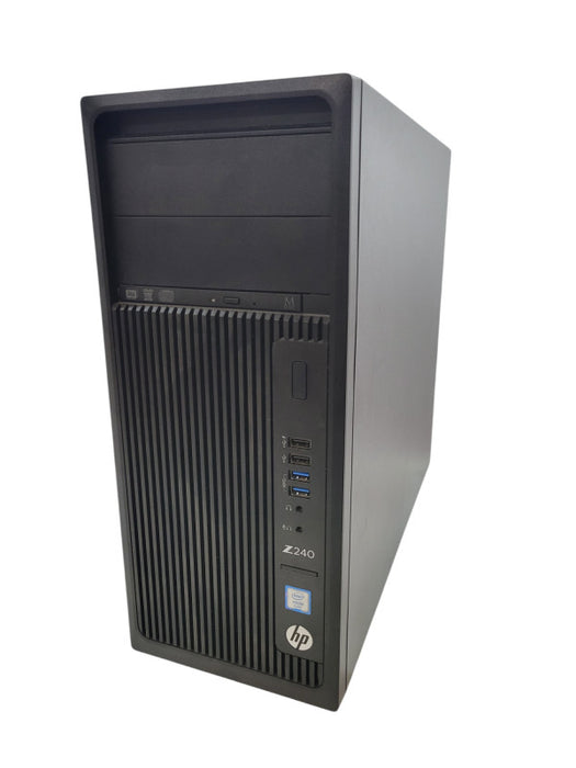 HP Z240 Workstation - Intel Xeon E3-1240 v5 24GB DDR4 QUADRO K2200 400W PS %
