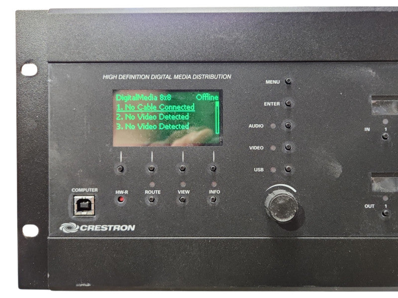Crestron DM-MD8X8 High Definition Digital Media HDMI Matrix Switcher, READ