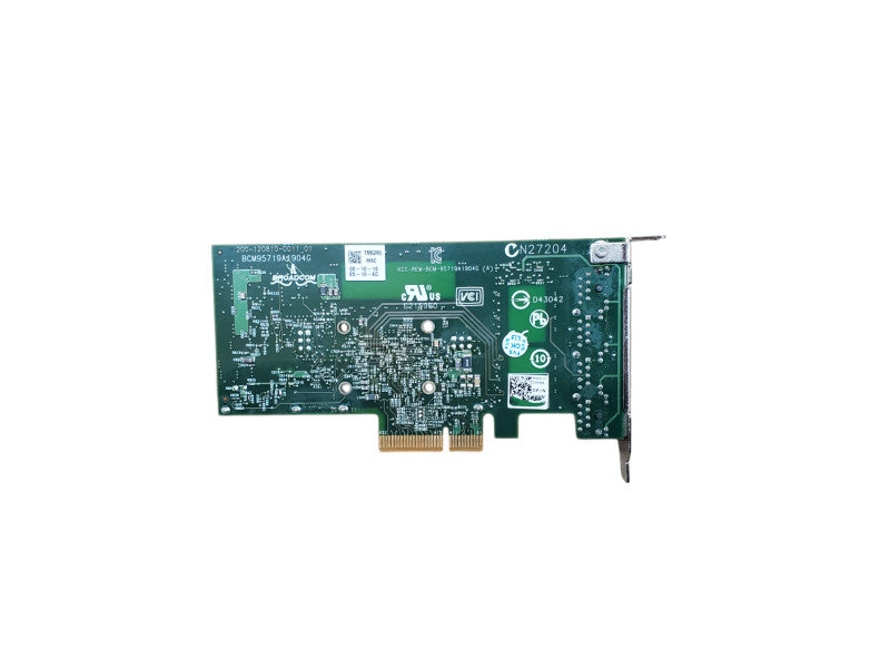 Dell TMGR6 Broadcom 5719 Quad Port 1Gb Ethernet Gigabit PCIe Network Card