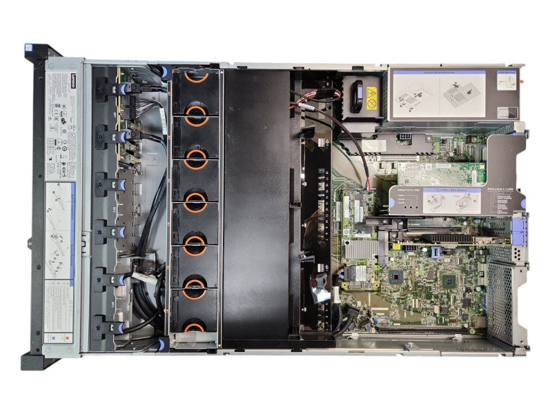 Lenovo x3650 M5 2U 8x 2.5", 2x Xeon E5-2620 v3 2.40GHz, 32GB DDR4, M5210