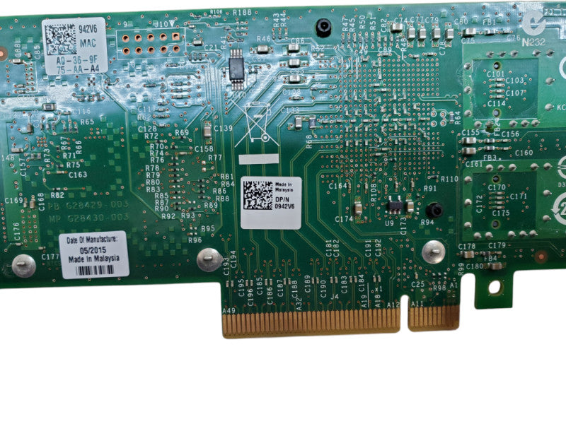 Intel X520-DA2 Dual Port 10G SFP+ PCIe | DP/N 0942V6