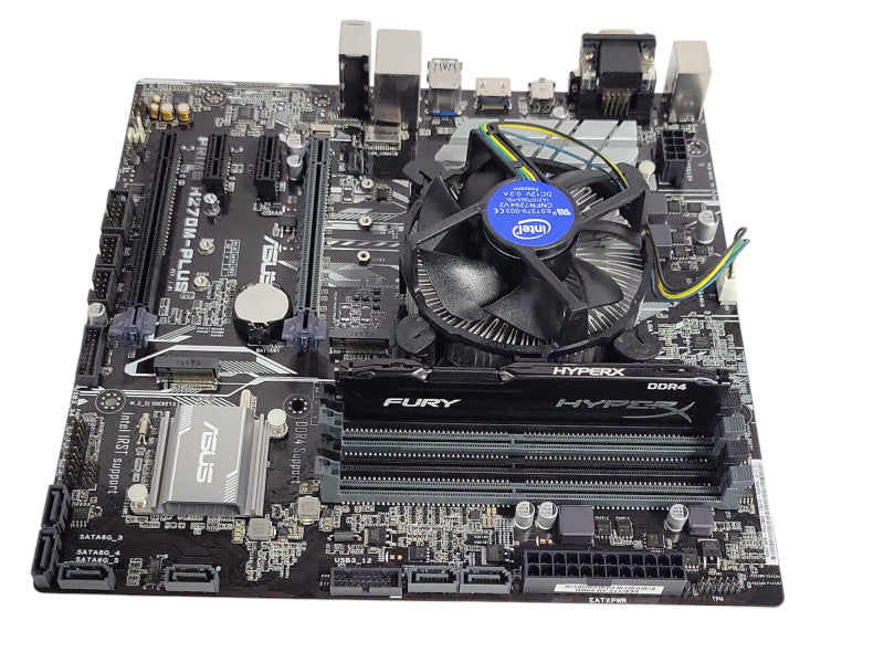 ASUS Prime H270-PLUS Motherboard ATX LGA1151 Core I5-7500 CPU 16GB DDR4 _