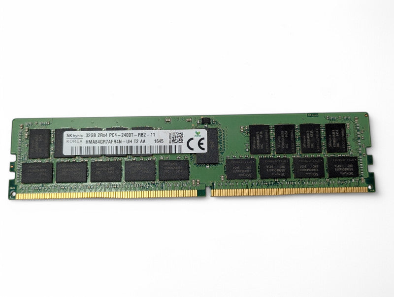 32GB DDR4 Server Memory Module SKhynix 32GB 2Rx4 PC4-2400T-RB2-11 Q-
