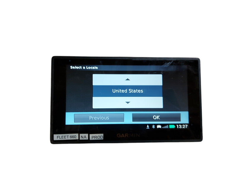Garmin fleet 660 GPS DEVICE