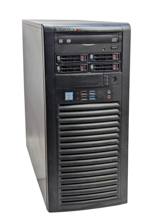 Supermicro Tower Server X11SSL-F Intel Xeon E3-1240 v5 8GB RAM  -
