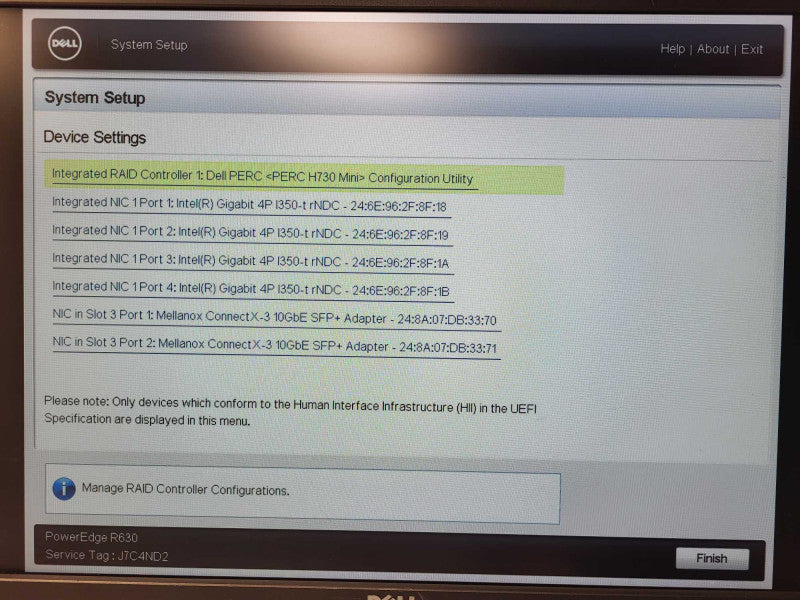 Dell PowerEdge R630 2.5" 2x E5-2643 v4 32GB RAM PERC H730 Mini 2x 10G $