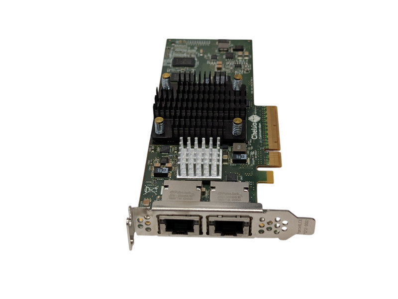Chelsio Communications T520-BT 10 Dual Port 10GbE RJ45 Low Profile PCIe -