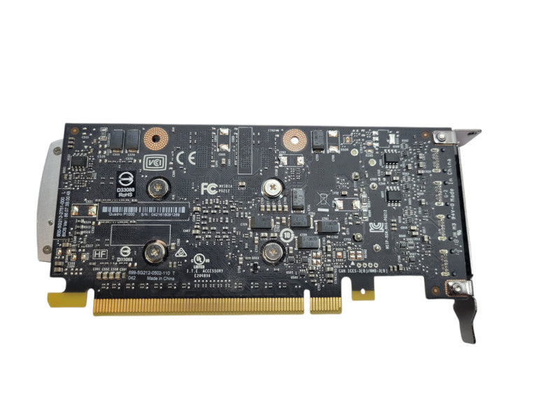 NVIDIA QUADRO P1000 4GB PCIE %\t %