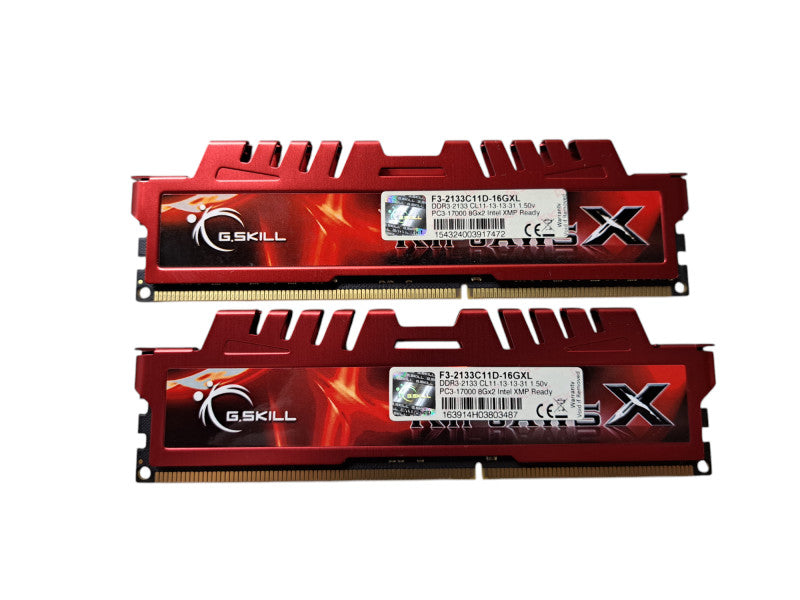 G.Skill Ripjaws 16GB (2x 8GB) DDR3 2133MHz PC3-17000 Desktop Memory Q