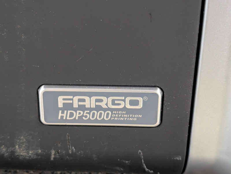 HID Fargo HDP5000 Card Printer with Laminator PLEASE READ  -