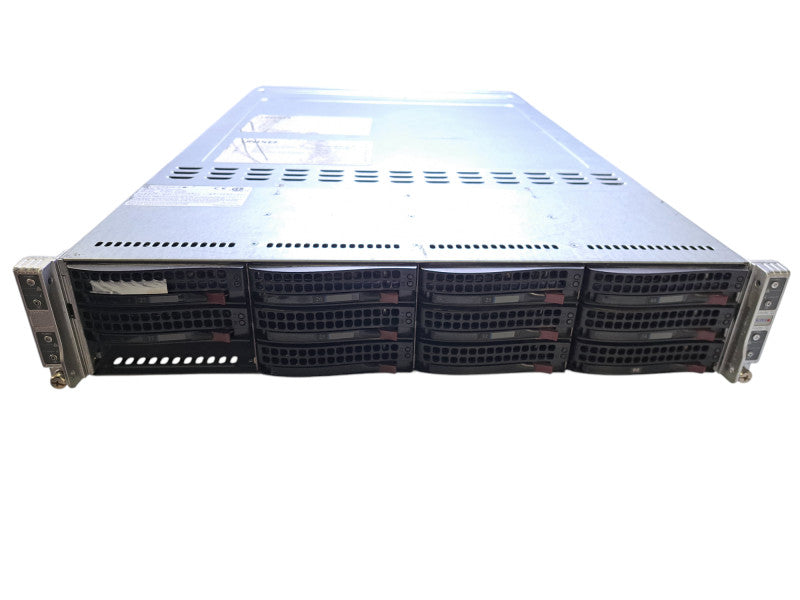 SuperMicro 4-Node X9DRT-HF+ Server | 8x Xeon E5-2670 v2 @2.50GHz, 512GB RAM