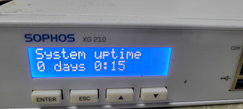Sophos XG 210 Firewall Appliance Rev. 3, READ _