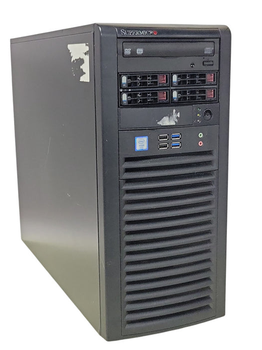 SuperMicro X11SSL-F Xeon E3-1240v5 3.5GHz 8GB RAM 500Watt PSU, 2.5" _