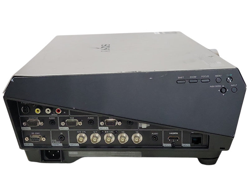 Sony VPL-FE40 3LCD Projector, No remote, Lamp error, READ _