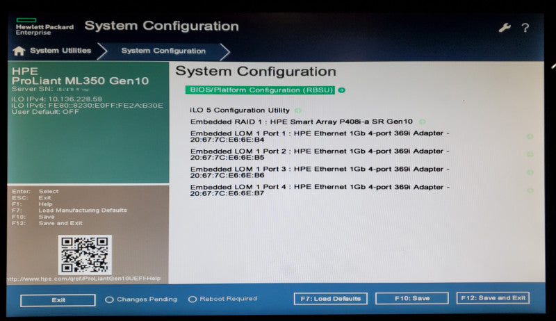 HP ProLiant ML350 Gen10 2x Xeon Silver 4110 128GB RAM P408i-a SR - No HDD