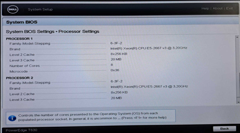 Dell T630 Server 18x 3.5" | 2x Xeon E5-2667 v3 @3.2GHz, 128GB DDR4, H730