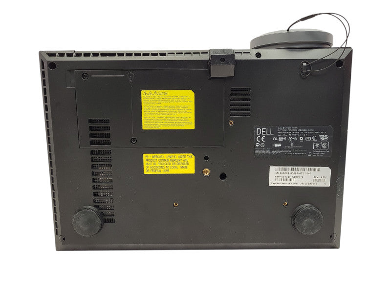 Dell 1610HD Wide DLP 3500 Lumen HDMI Projector W/ Remote and Cables 79hr $