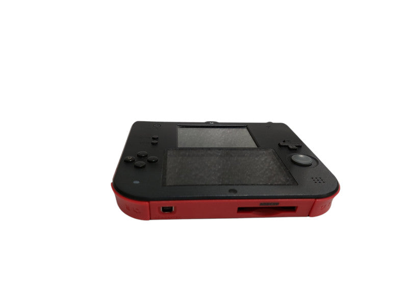 Nintendo 2DS Red & Black Model: FTR-001 with Stylus & 4GB SD Card - No Game =