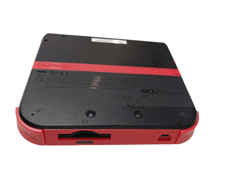 Nintendo 2DS Red & Black Model: FTR-001 with Stylus & 4GB SD Card - No Game =