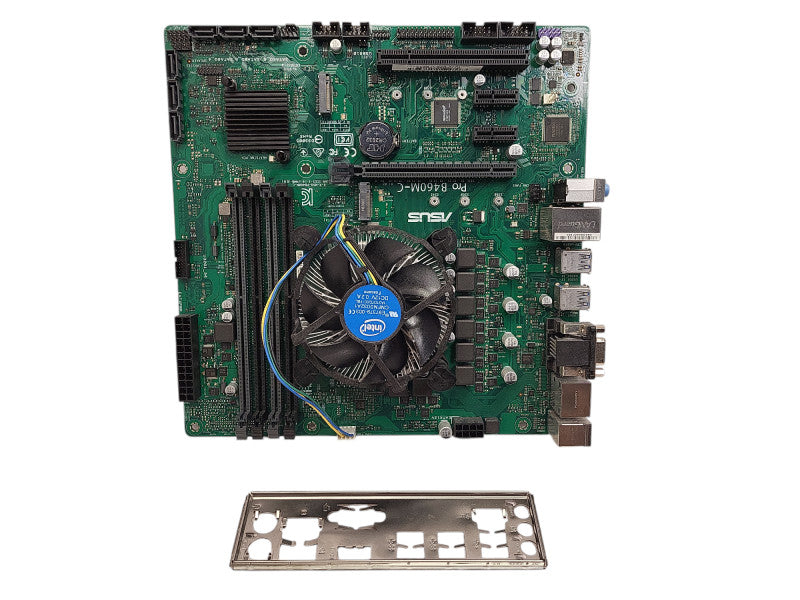 ASUS Pro B460M-C LGA 1200 M-ATX Motherboard READ $
