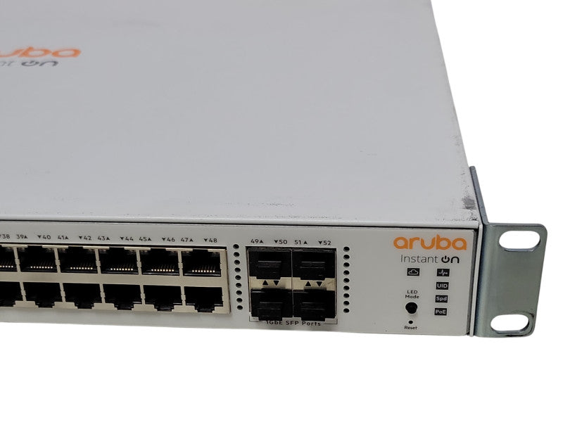 Aruba Instant On 1830 48G 24P Class4 PoE 4SFP 370W Switch JL815A _