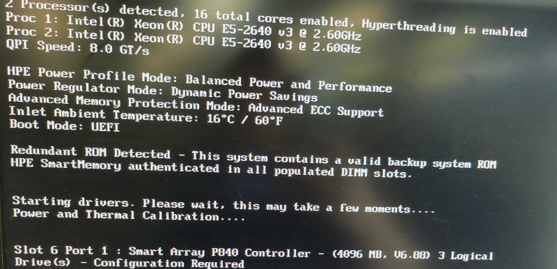 HP ProLiant DL380 Gen9 - 2x Xeon E5-2640 v3 96GB DDR4 7x600GB 5x300GB P840 %