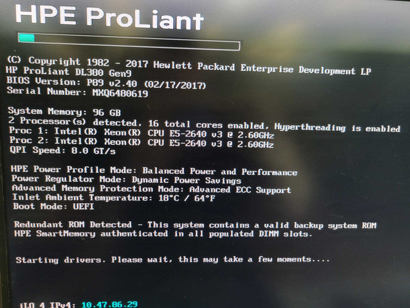 HP ProLiant DL380 Gen9 - 2x Xeon E5-2640 v3 96GB DDR4 7x600GB 5x300GB P840 %