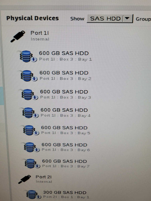 HP ProLiant DL380 Gen9 - 2x Xeon E5-2640 v3 96GB DDR4 7x600GB 5x300GB P840 %