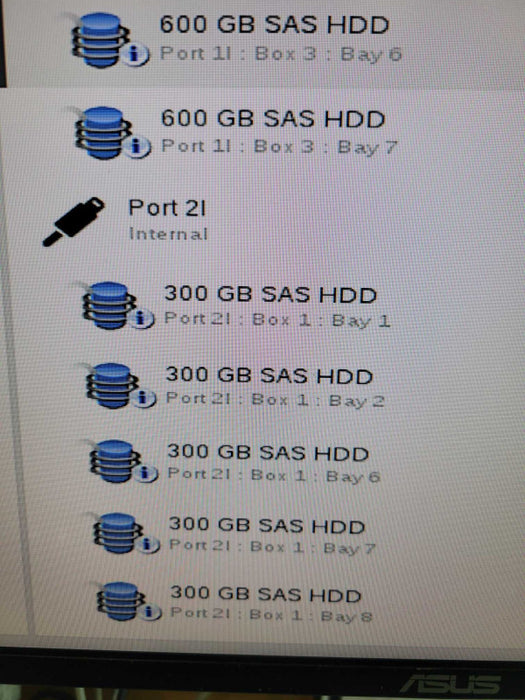 HP ProLiant DL380 Gen9 - 2x Xeon E5-2640 v3 96GB DDR4 7x600GB 5x300GB P840 %
