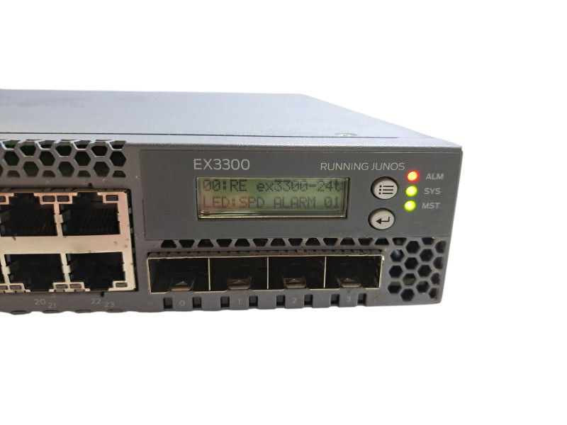 Juniper EX3300-24T | 24-Port Gigabit Ethernet Switch w/ 4x 10G SFP+
