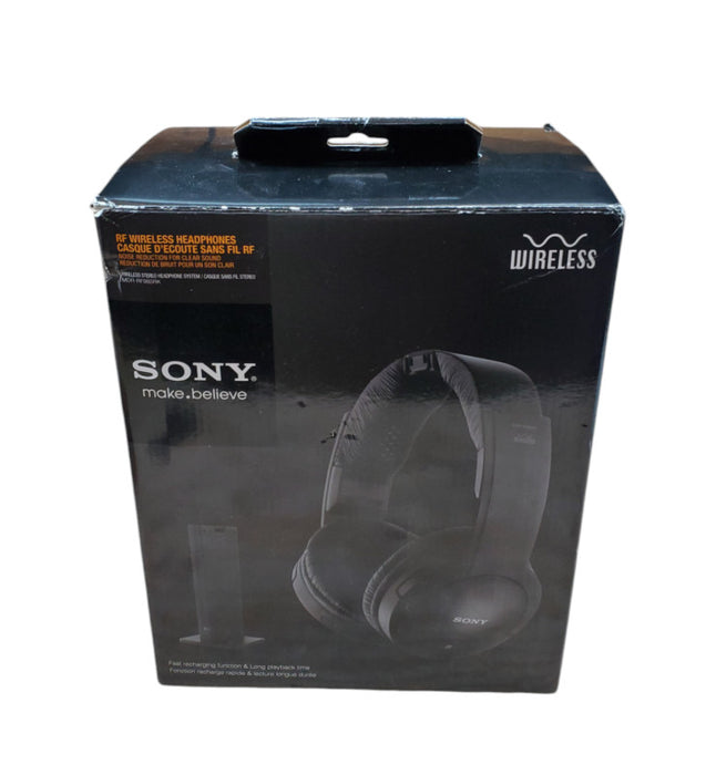 Sony RF Wireless Headphones MDR-RF985R w/ Transmitter Base