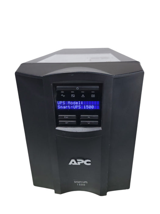APC SMT1500 Smart-UPS 1500 120V 8 Outlet Uninterruptable Power Supply _
