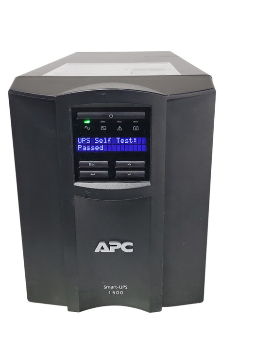 APC SMT1500 Smart-UPS 1500 120V 8 Outlet Uninterruptable Power Supply _