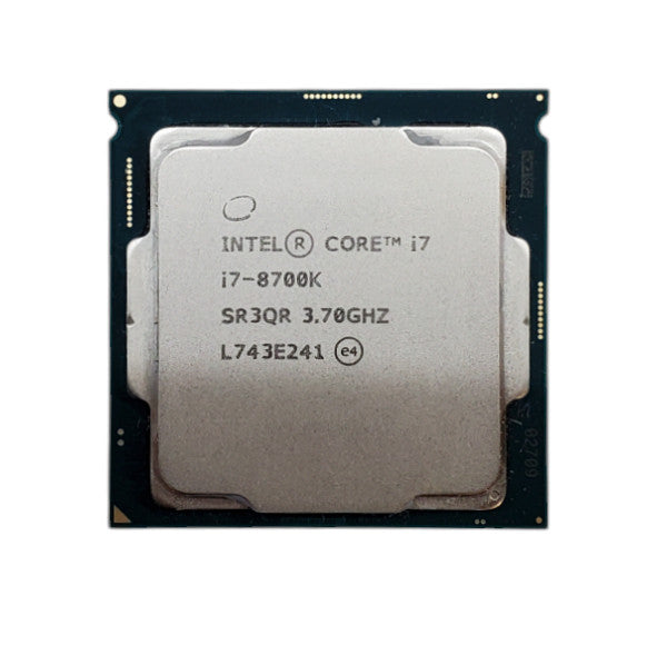 Intel Core i7-8700K @ 3.7GHz SR3QR 6-Core Desktop CPU