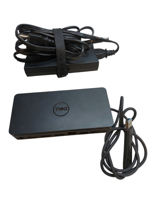 Dell D6000 Universal Laptop Docking Station USB-C 3.0 with 135W AC Adapter