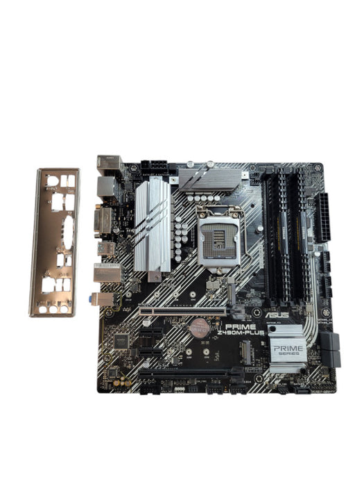 ASUS PRIME Z490M-PLUS LGA1200 mATX Motherboard + I/O Plate %