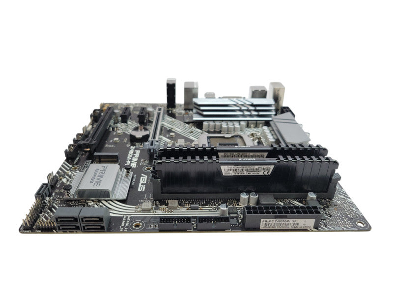ASUS PRIME Z490M-PLUS LGA1200 mATX Motherboard + I/O Plate %