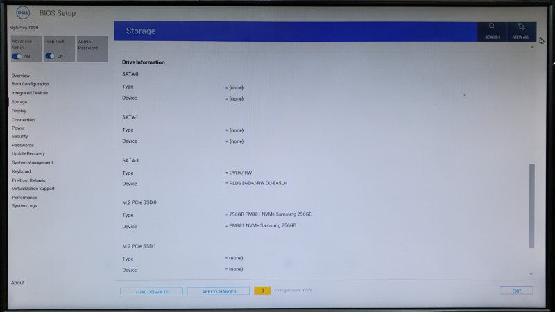 DELL OptiPlex 7090 SFF PC Intel Core i5-10505 16GB RAM 256GB NVMe No OS Q
