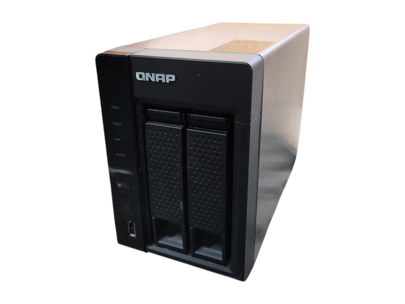 QNAP TS-269 Pro 2-Bay NAS, 2x 3TB HDDs, No Remote & PSU