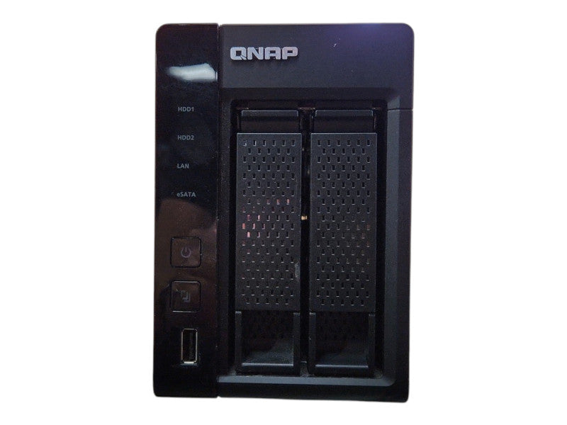 QNAP TS-269 Pro 2-Bay NAS, 2x 3TB HDDs, No Remote & PSU