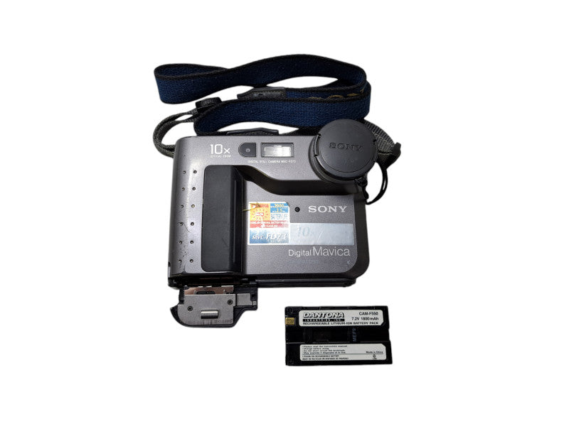Sony MVC-FD71 Mavica Floppy Disk Digital Camera w/ Battery *READ*