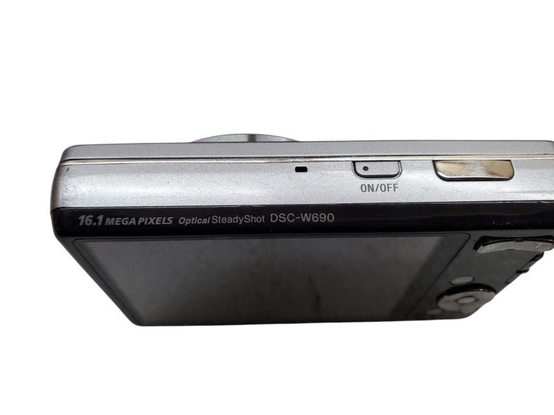 Sony Cyber-Shot DSC-W690 16.1MP Digital Camera - No Battery *READ*