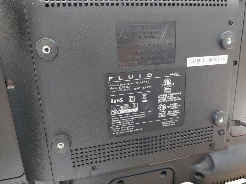 Fluid TV 28" LCD with Remote =