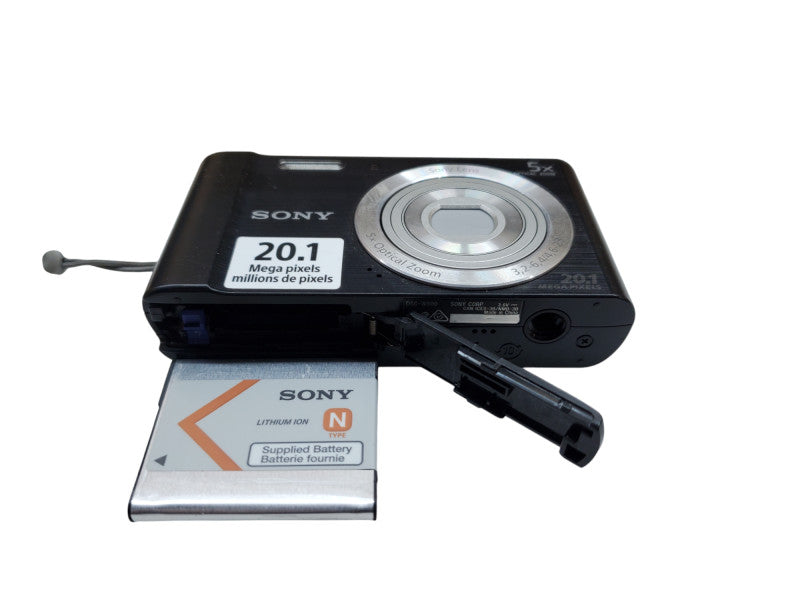 Sony Cyber-shot DSC-W800 20.1MP Digital Camera + Battery
