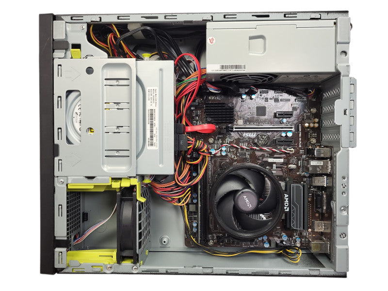 Custom SFF Desktop AMD Ryzen 5 2400G w/ Radeon Vega Graphics 8GB RAM 250GB SSD $