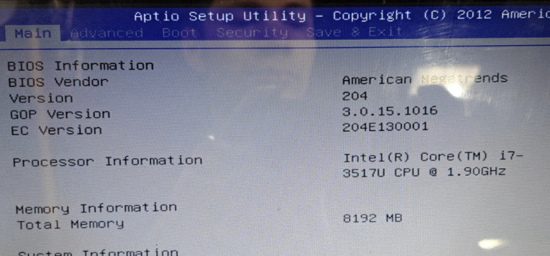 Asus Ultrabook i7-3517U CPU|8GB RAM|250GB SSD| Touch Screen| READ  BudLap