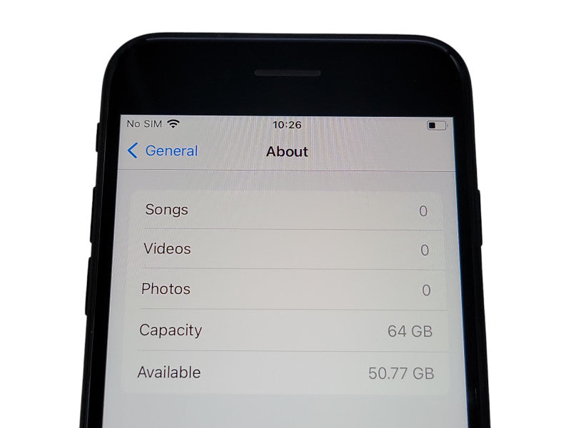 Apple iPhone SE 2 - 64GB - Black [A2275] (