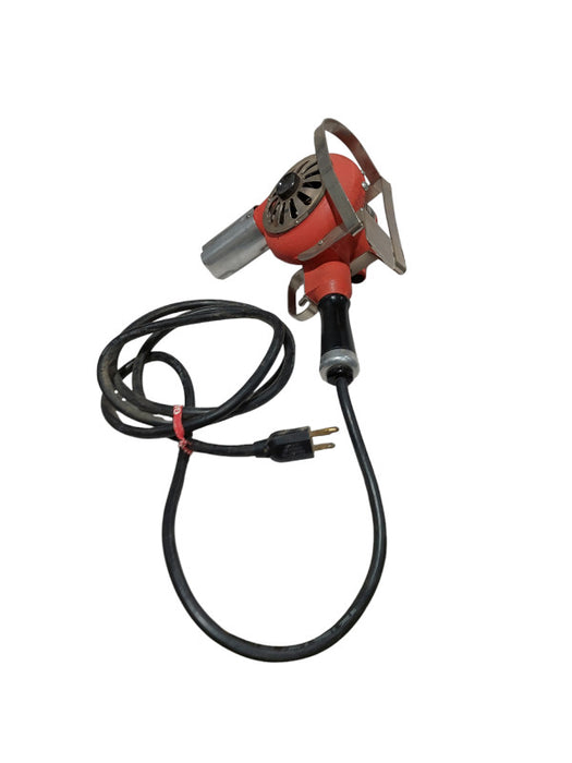 Vintage Heyco Heat Gun , Cast Iron , Wooden Handle  =