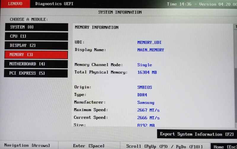 Lenovo ThinkCentre M720q USFF Intel i5-9400T CPU 1.80GHz 16GB RAM - NO HDD